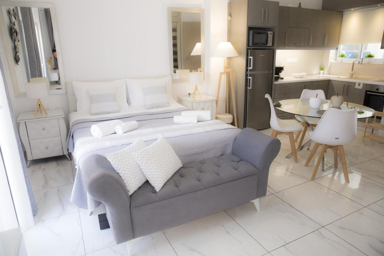 Diogenis Luxury Apartment Sea View Rethymno Esterno foto