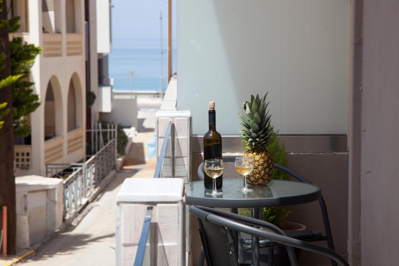 Diogenis Luxury Apartment Sea View Rethymno Esterno foto