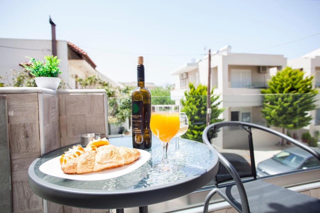 Diogenis Luxury Apartment Sea View Rethymno Esterno foto